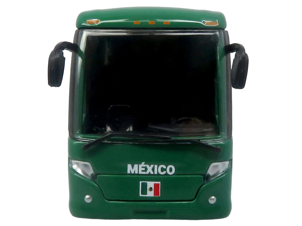 Scania Touring HD Coach Bus "Mexico National Football Team" Green with Graphics "International Federation of the Global Game" Series Limited Edition to 504 pieces Worldwide 1/87 (HO) Diecast Model by Iconic Replicas-3