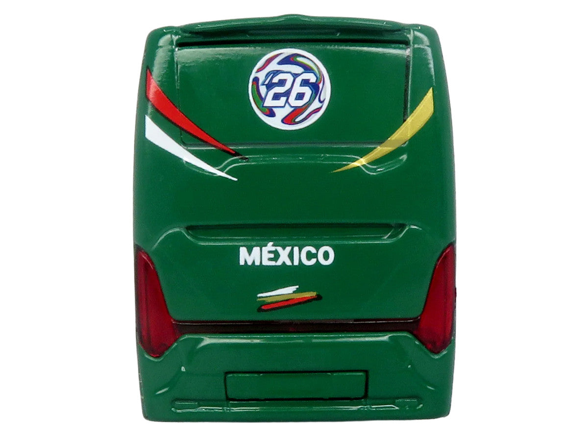 Scania Touring HD Coach Bus "Mexico National Football Team" Green with Graphics "International Federation of the Global Game" Series Limited Edition to 504 pieces Worldwide 1/87 (HO) Diecast Model by Iconic Replicas-4
