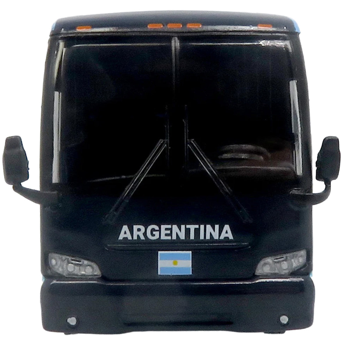 Prevost X3-45 Coach Bus "Argentina National Football Team" Blue with Graphics "International Federation of the Global Game" Series Limited Edition to 504 pieces Worldwide 1/87 (HO) Diecast Model by Iconic Replicas Iconic Replicas