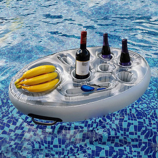 Buffet Ice Tray Party Floating Portable Drink Rack