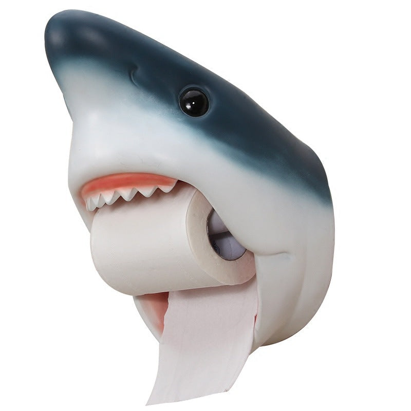 Creative shark tissue holder Best YouTube Store