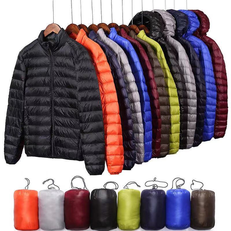 Men's Lightweight Cotton-Padded Jacket with Hood Pi-Mart