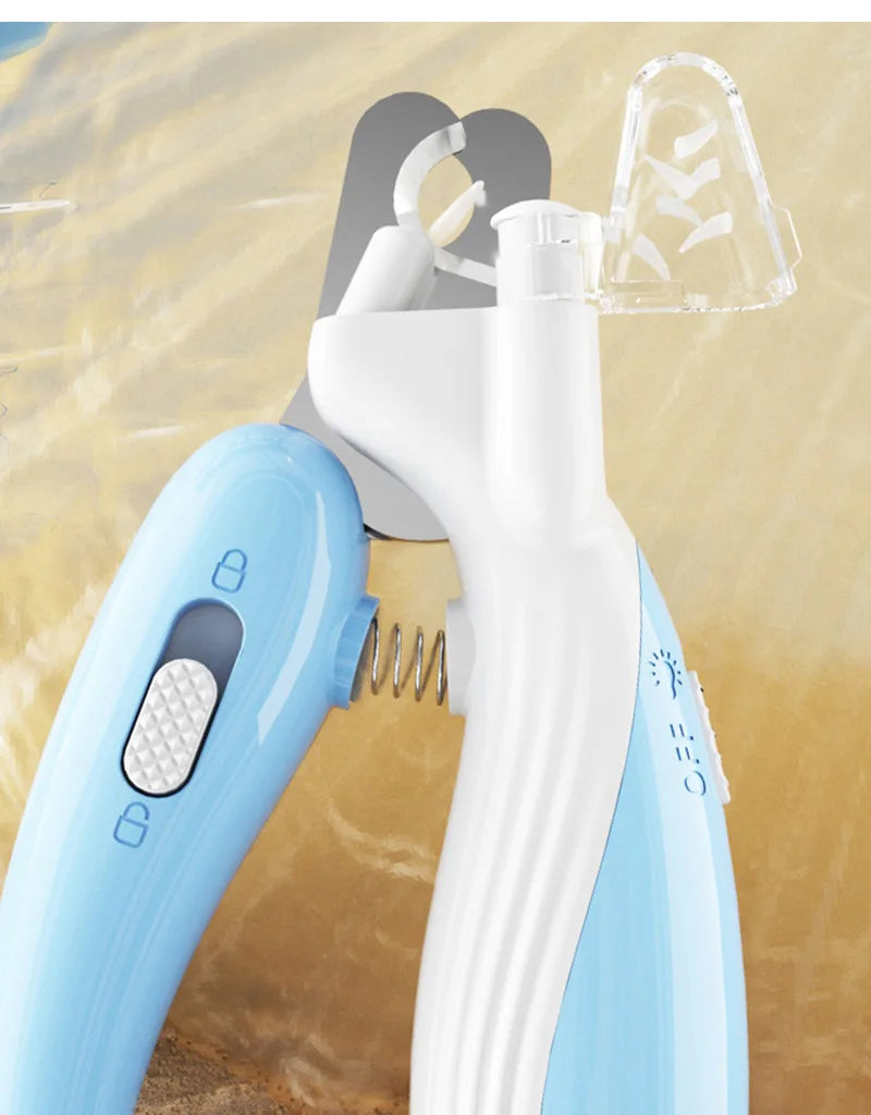Pet Nail Clippers Dog Nail Clippers Cat Nail Clippers LED Electric Nail Grinder Pet Supplies LED Light Pet Nail Clippers Best YouTube Store