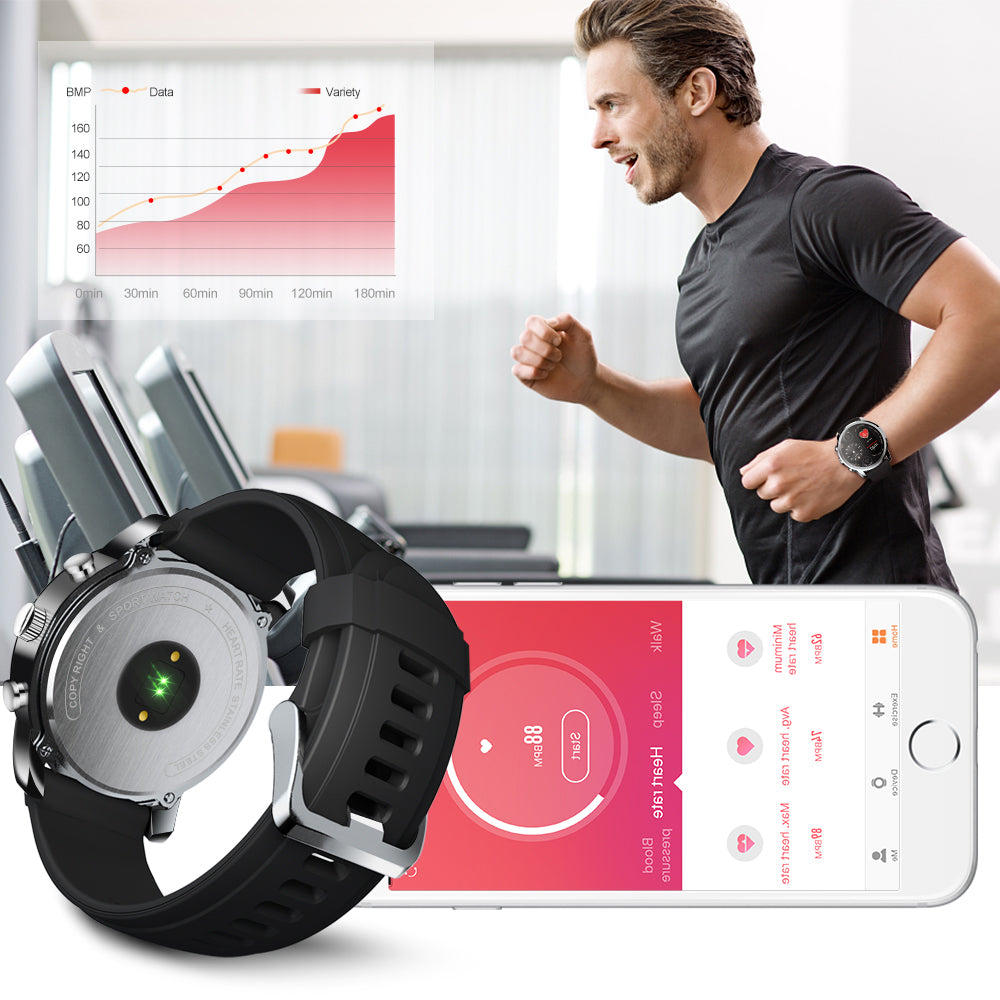 Smart watch with dual time zone display Best YouTube Store