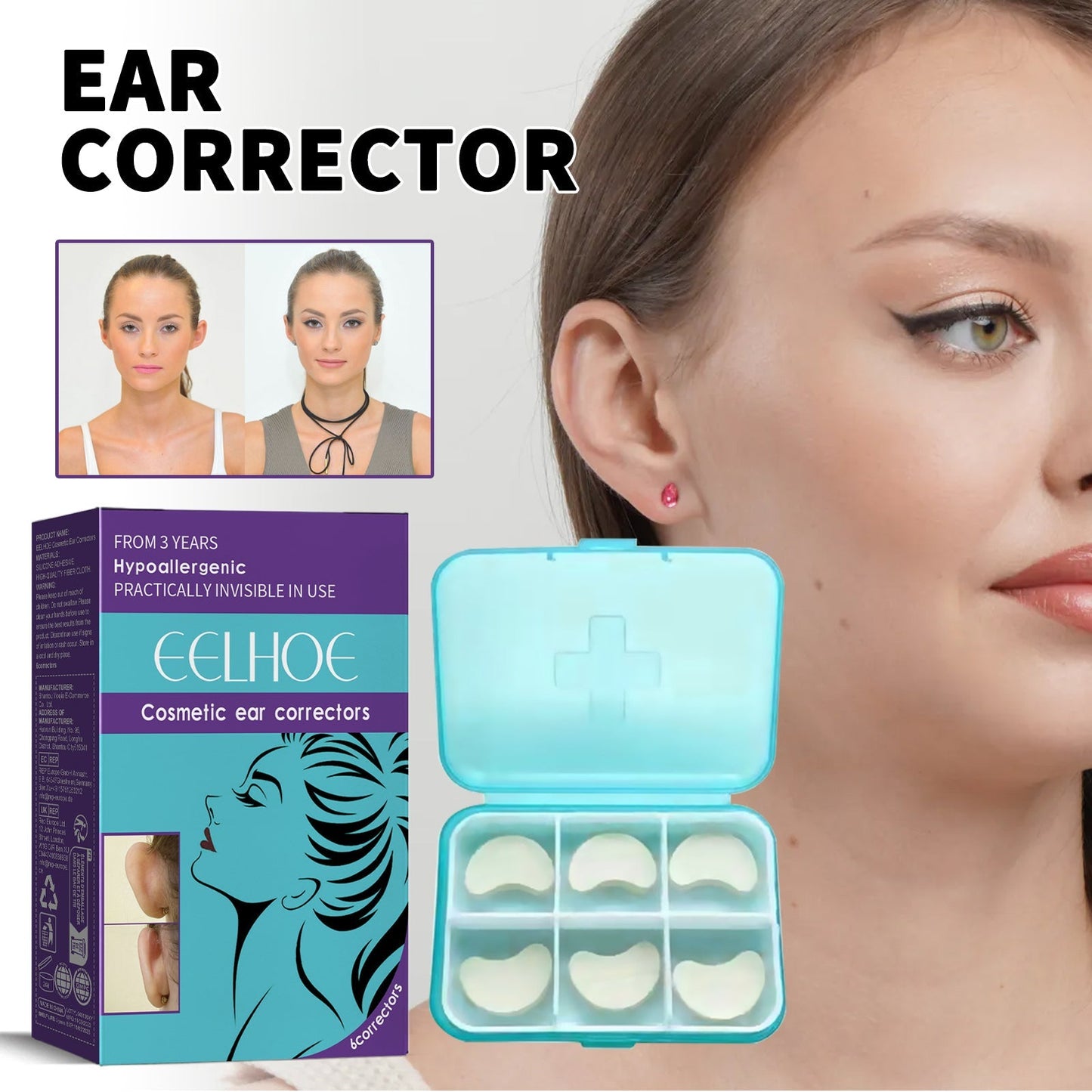 EELHOE Ear Care Patch Tri Light Beauty