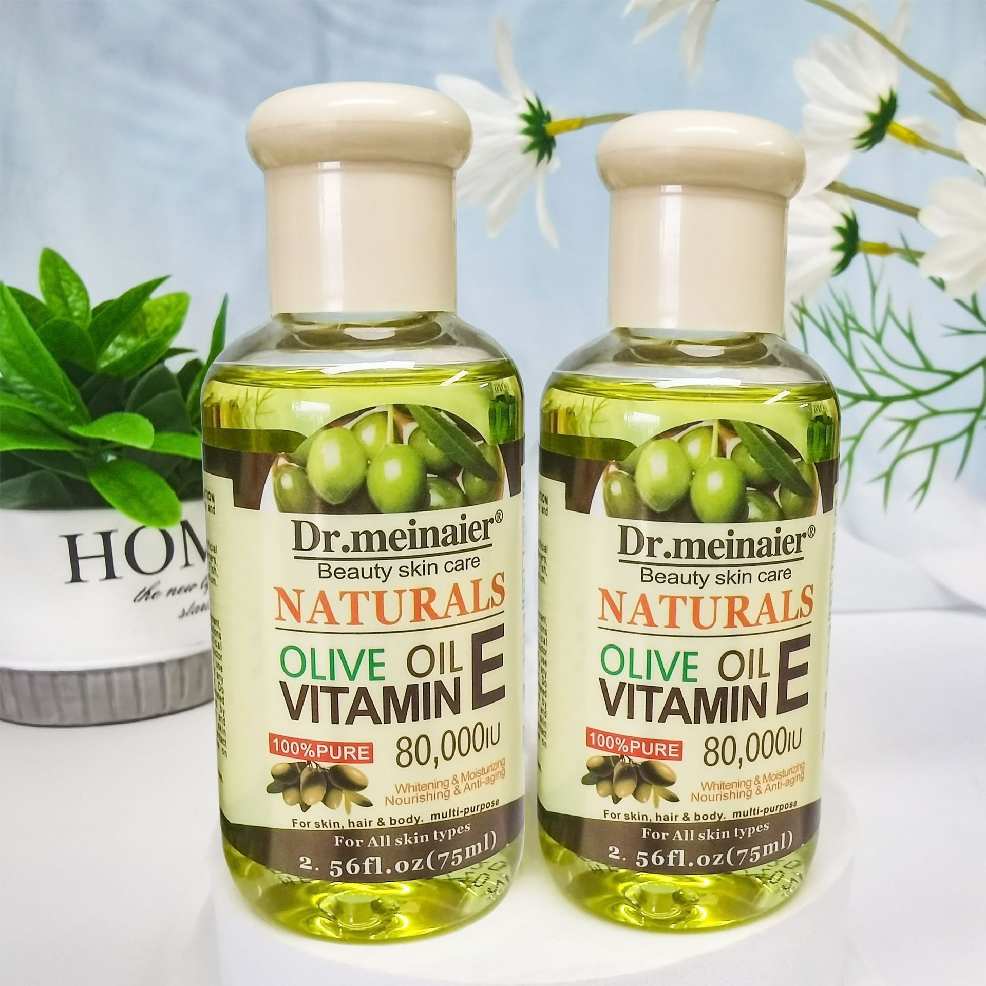 Vitamin E Synthesis Oil Facial Body Hair Care Essential Oil Natural Moisturizing Vegetable LadyShow.Store