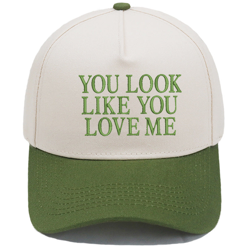 Embroidered Color-Block Casual Baseball Cap For Men And Women Best YouTube Store