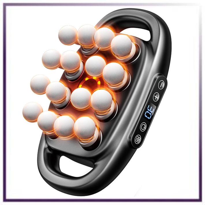 16-Head Muscle Massage Gun Deep Tissue Percussion Massager for Muscle Relaxation & Recovery LuxuryLifeWay Online Store