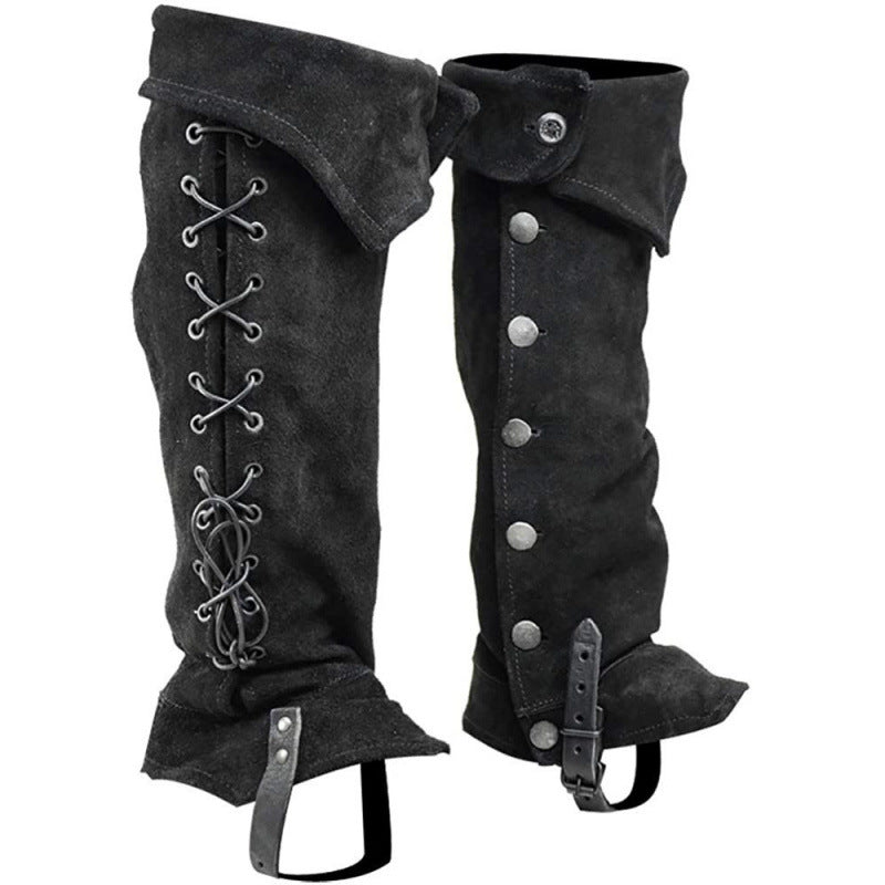 Men's  Fashionable And Versatile Boot Covers With Buckles Best YouTube Store
