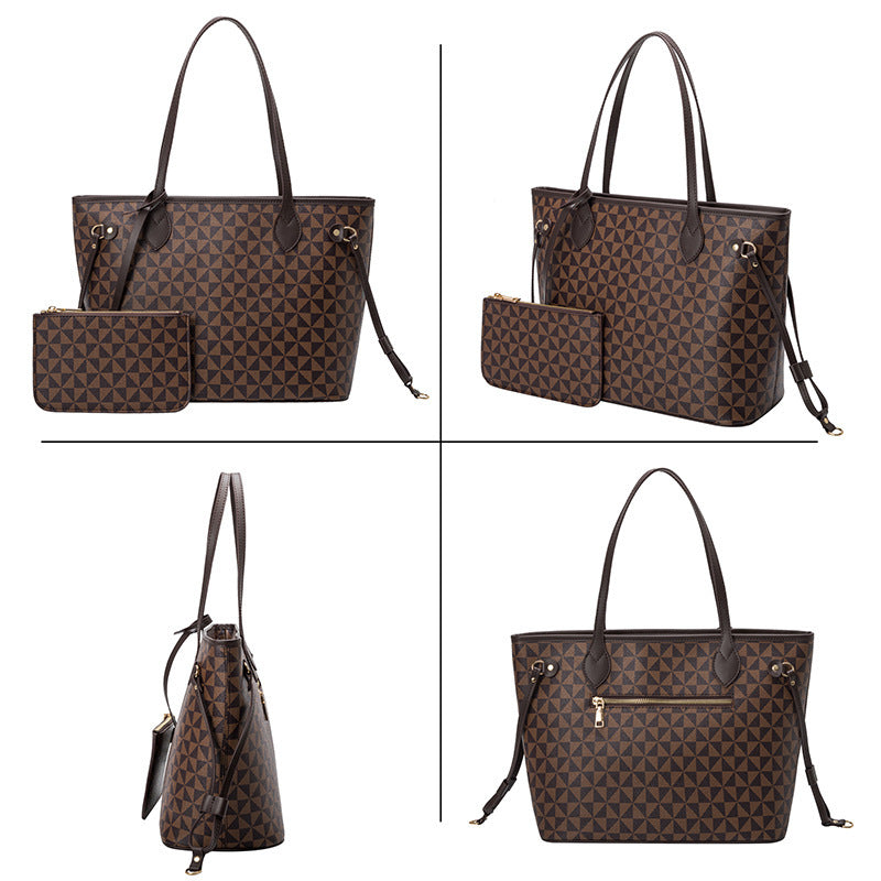 European And American Fashion Printed Ladies Handbags LadyShow.Store