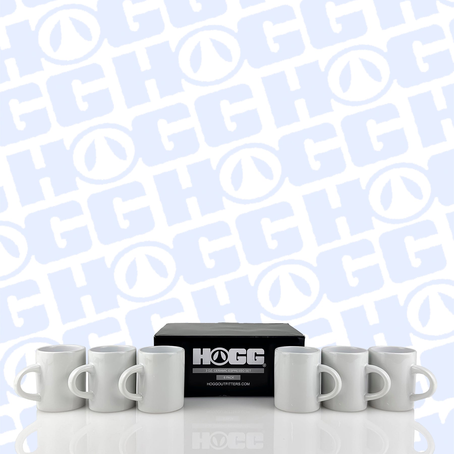 3oz CERAMIC ESPRESSO MUG - 6 PACK LuxuryLifeWay Online Store