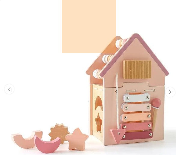 Montessori Wooden 5-in-1 Educational Toy LuxuryLifeWay Online Store