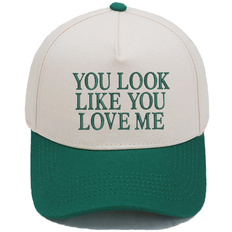 Embroidered Color-Block Casual Baseball Cap For Men And Women Best YouTube Store