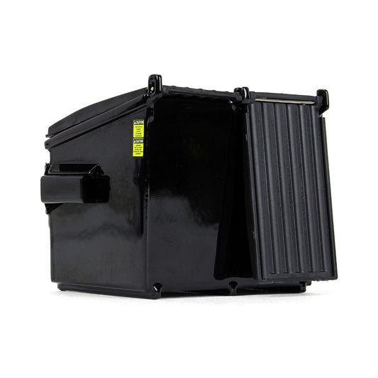 Refuse Trash Bin Black 1/34 Diecast Model by First Gear-1