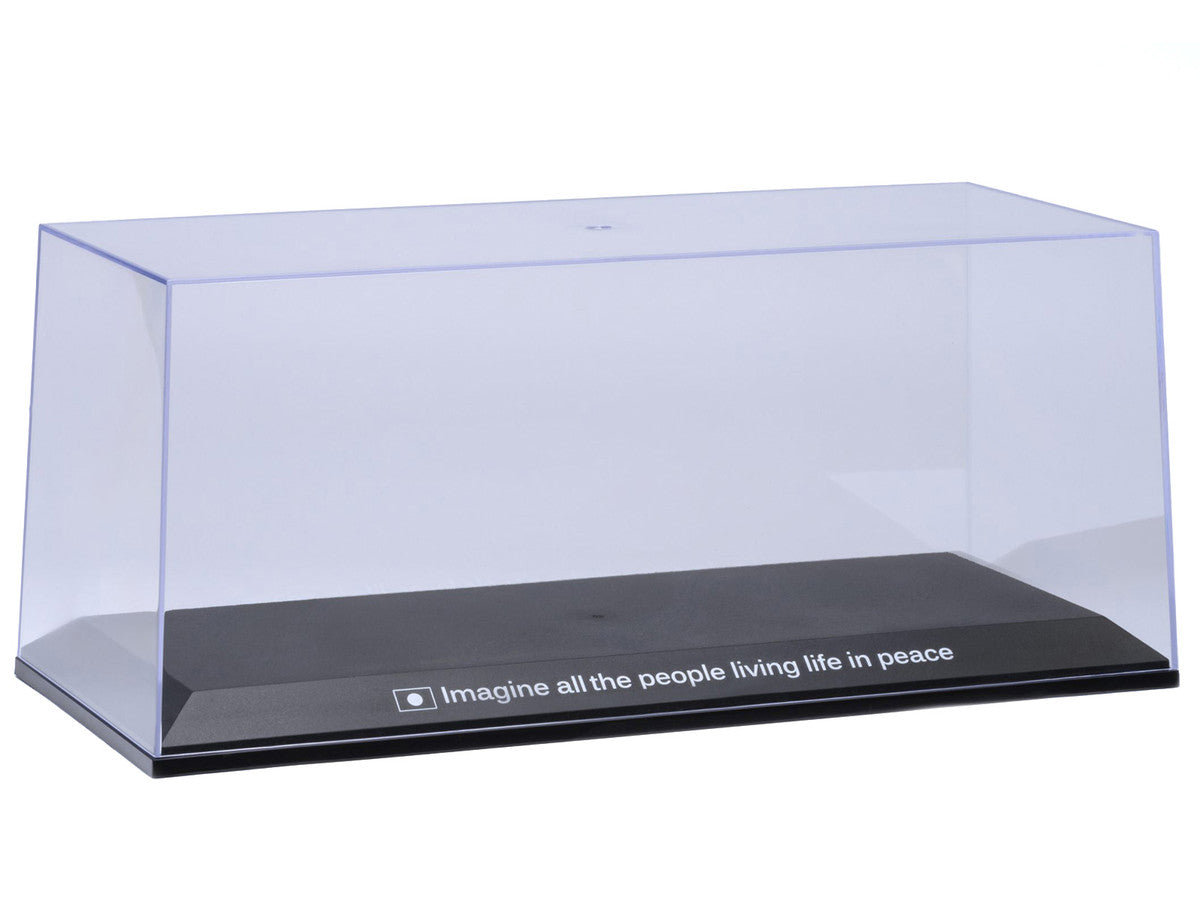 Collectible Display Show Case with Black Plastic Base and Gold "LBWK" Logo for 1/18-1/24 Scale Model Cars by Autoart Autoart