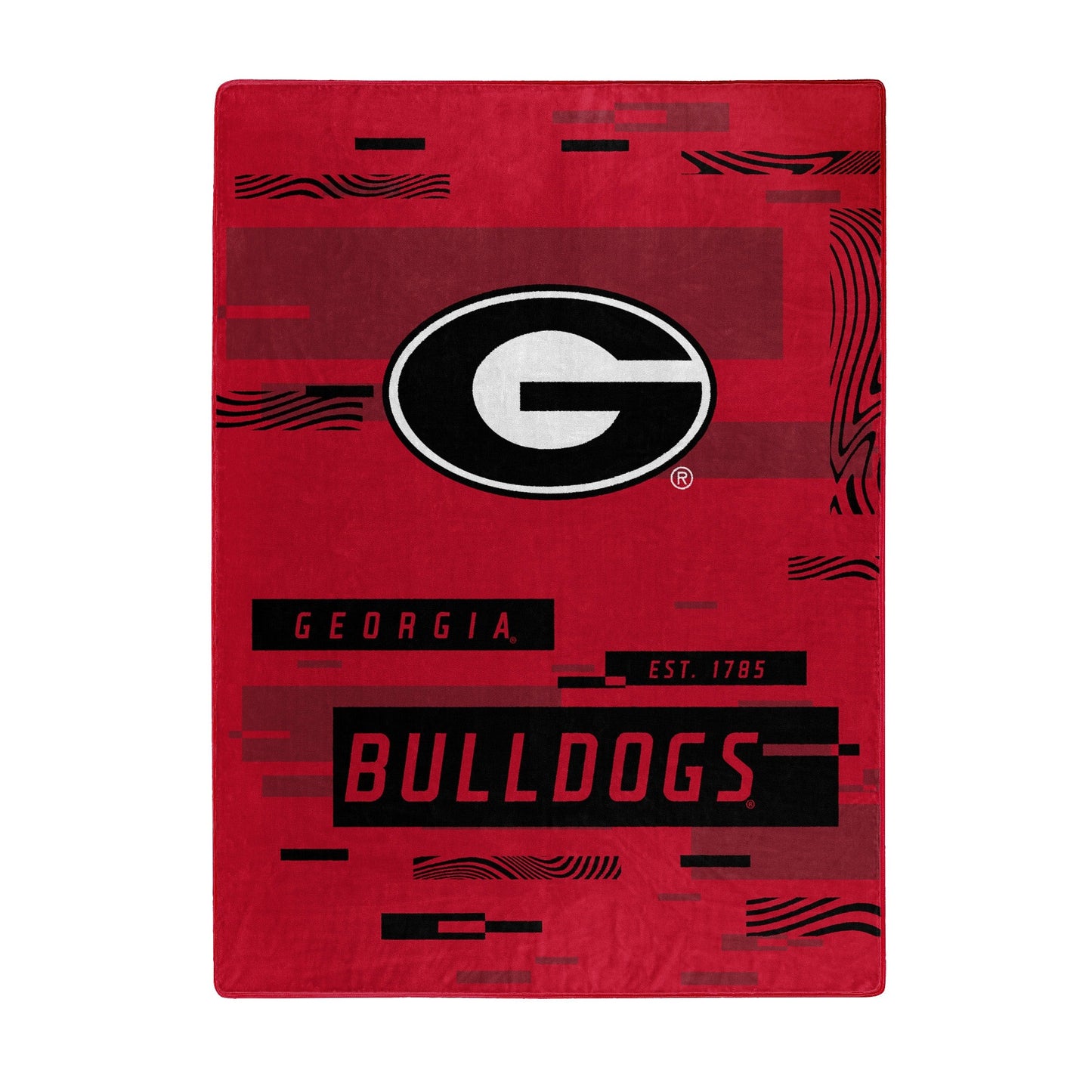 Georgia Bulldogs Blanket 60x80 Raschel Digitize Design W2B