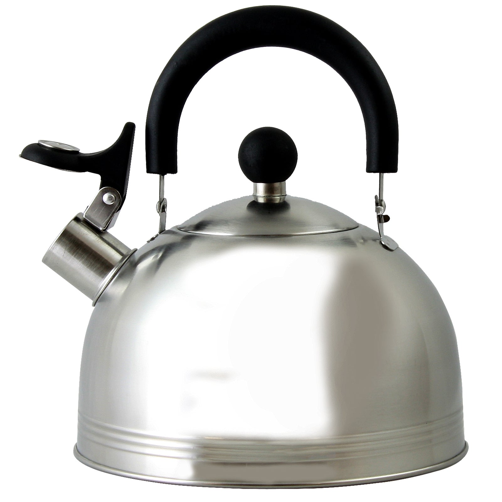 Mr. Coffee Carterton 1.5 Qt Stainless Steel Whistling Tea Kettle W2B