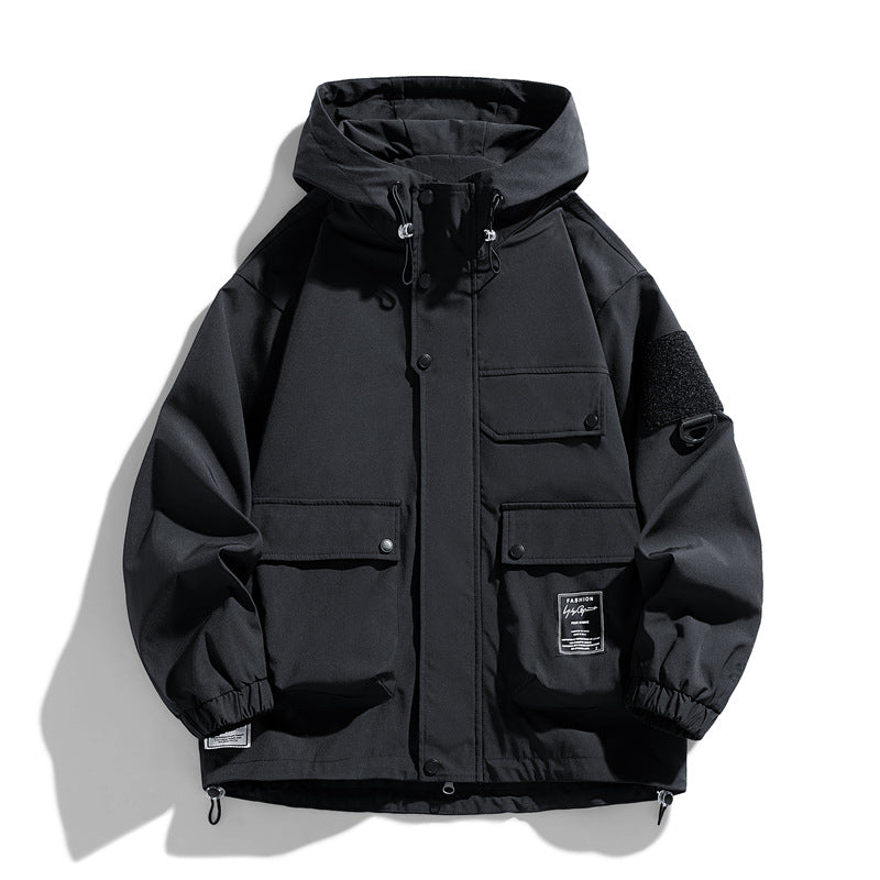 Straight Hem Design For Spring And Autumn Jackets LadyShow.Store