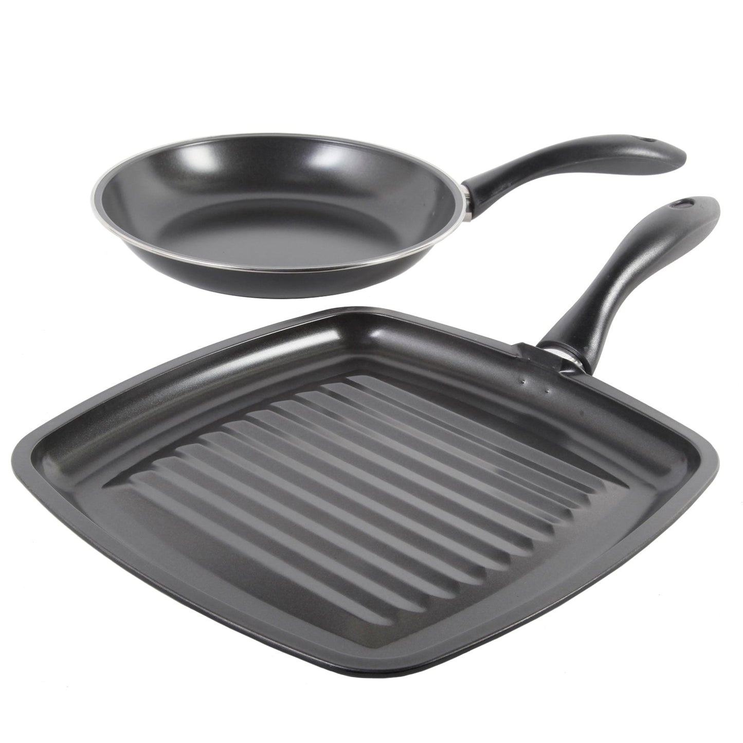 Gibson Westleton  2 piece Cookware Set Black W2B
