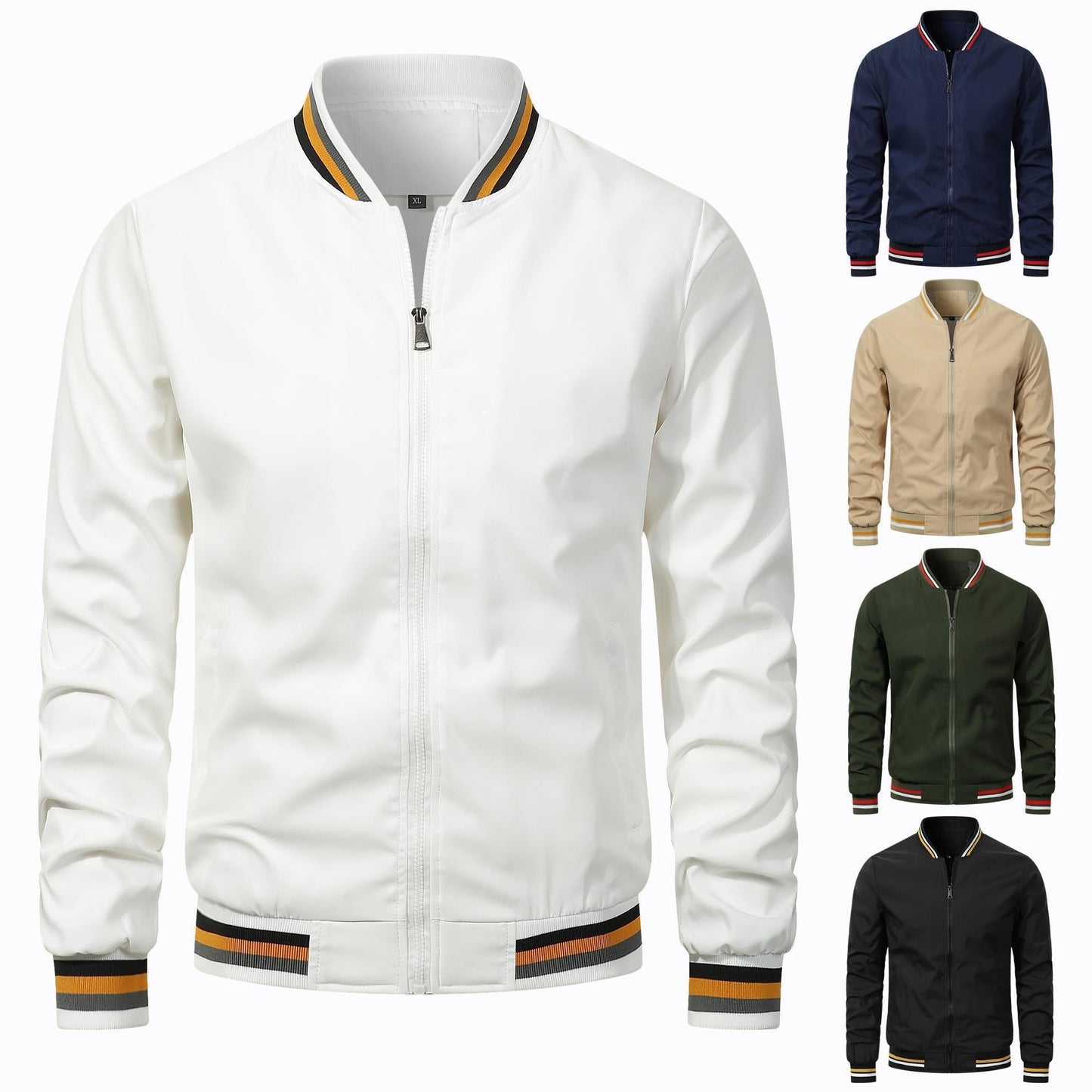 Jacket Trendy Leisure Coat Men's Upperwear LadyShow.Store