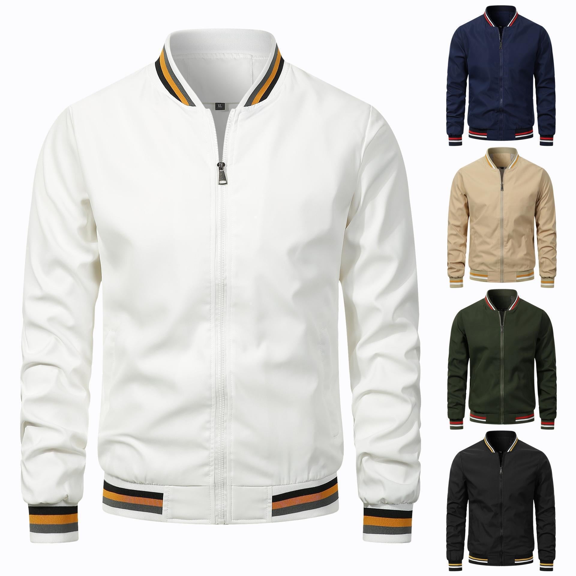 Jacket Trendy Leisure Coat Men's Upperwear LadyShow.Store