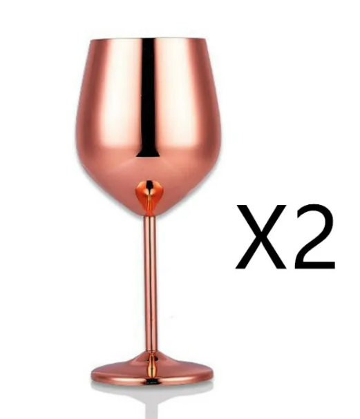 Stainless Steel Wine Glass LuxuryLifeWay Online Store