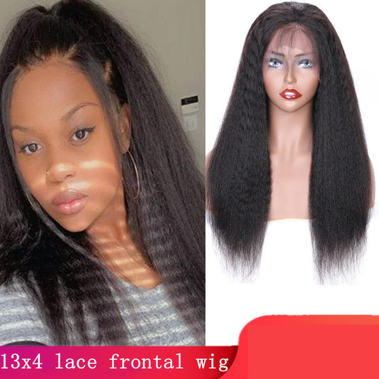Yaki 13x4 Lace Frontal Wig Kinky Straight LadyShow.Store