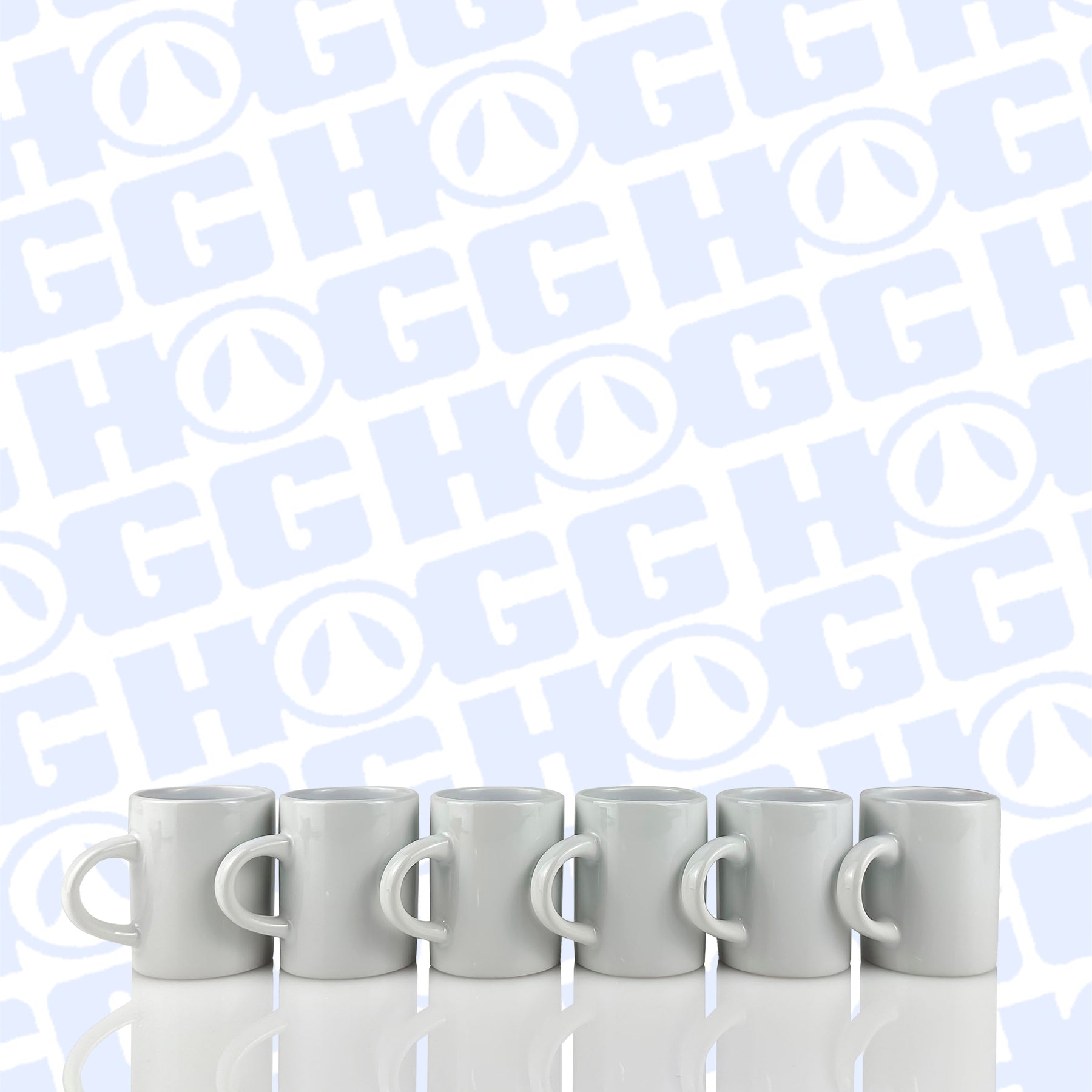 3oz CERAMIC ESPRESSO MUG - 6 PACK LuxuryLifeWay Online Store