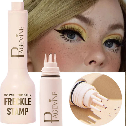 Five Point Freckle Stamp Pen Liquid Air Cushion Natural-Look Lifelike Freckle Quick-Dry Dot Spot Mole Effortless Lasting Makeup LadyShow.Store