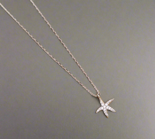 Starry Seas Necklace – Luxury Blue Gemstone Statement Necklace Le Réussi