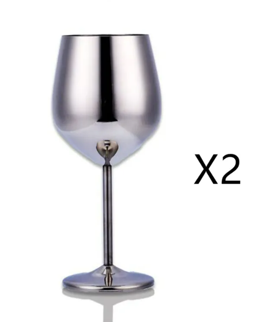 Stainless Steel Wine Glass LuxuryLifeWay Online Store