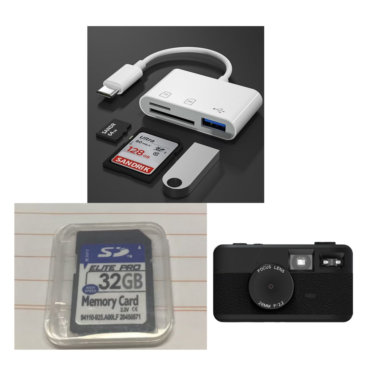 Retro Screen-free Digital Camera 8-mode Filter Best YouTube Store