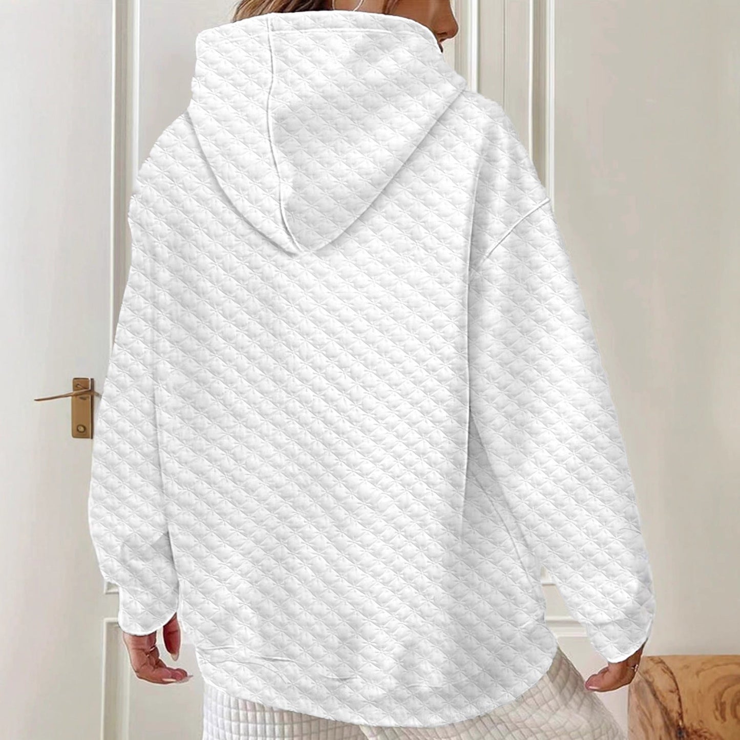 Women's Long Sleeve Sweatshirt Casual And Fashionable Pullover Hoodie LadyShow.Store