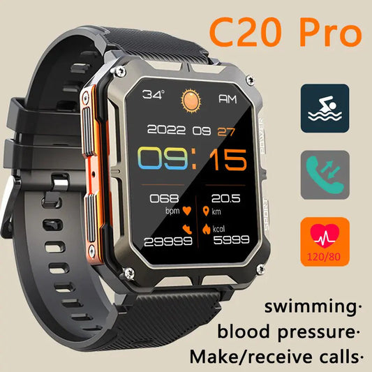 Upgraded Waterproof Smart Watch Pi-Mart