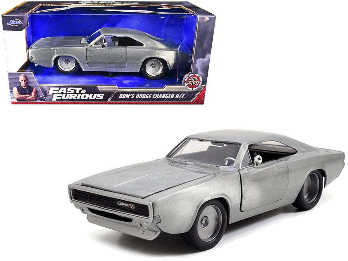 Dom's 1970 Dodge Charger R/T Bare Metal "Fast & Furious 7" (2015) Movie 1/24 Diecast Model Car by Jada Jada