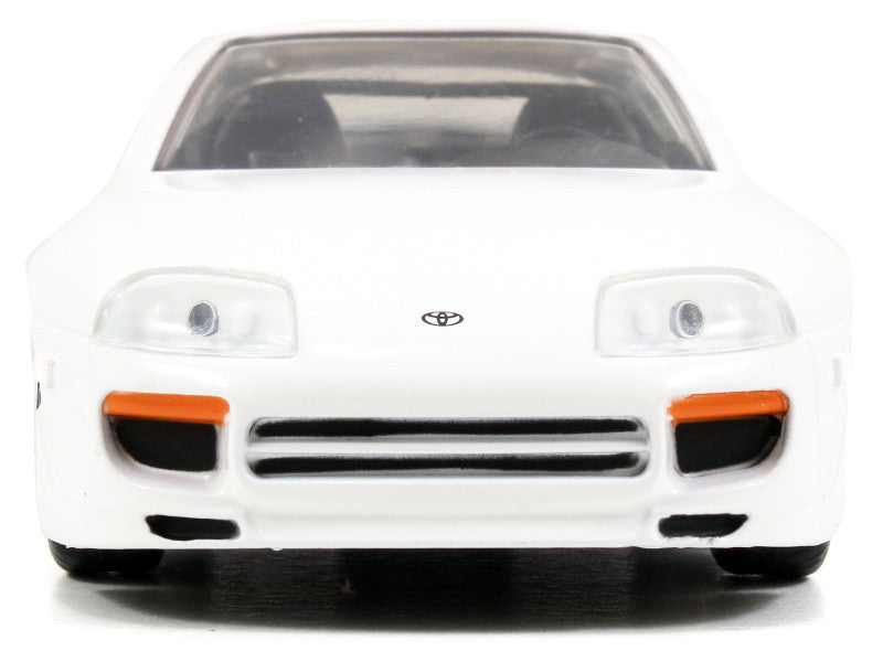 Brian's Toyota Supra White "Fast & Furious 7" (2015) Movie "25 Years of Fast & Furious" Series 1/32 Diecast Model Car by Jada Jada