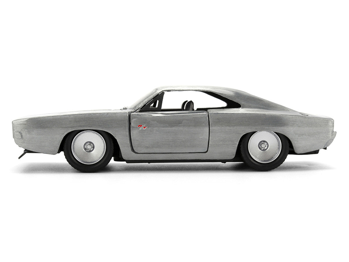 Dom's Dodge Charger R/T Raw Metal "Fast & Furious 7" (2015) Movie 1/32 Diecast Model Car by Jada Jada