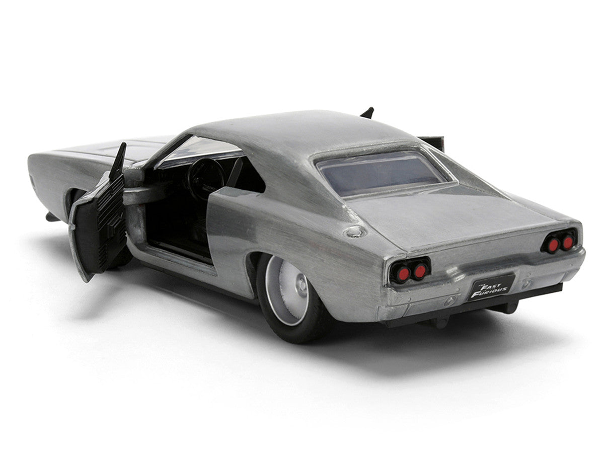 Dom's Dodge Charger R/T Raw Metal "Fast & Furious 7" (2015) Movie 1/32 Diecast Model Car by Jada Jada