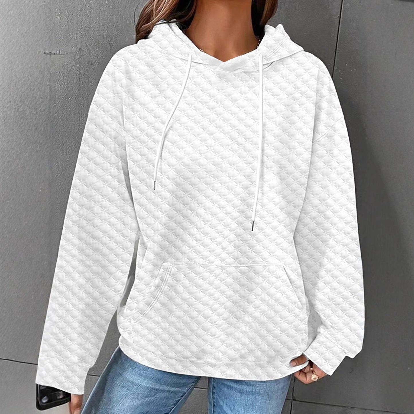 Women's Long Sleeve Sweatshirt Casual And Fashionable Pullover Hoodie LadyShow.Store