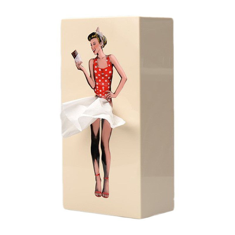 Flying Skirt Tissue Box Tutu Skirt Girl Face Paper Extraction Box Best YouTube Store