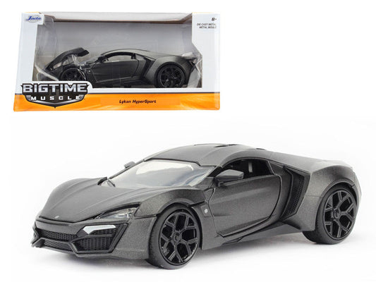 Lykan Hypersport Primer Gray 1/24 Diecast Model Car by Jada Jada