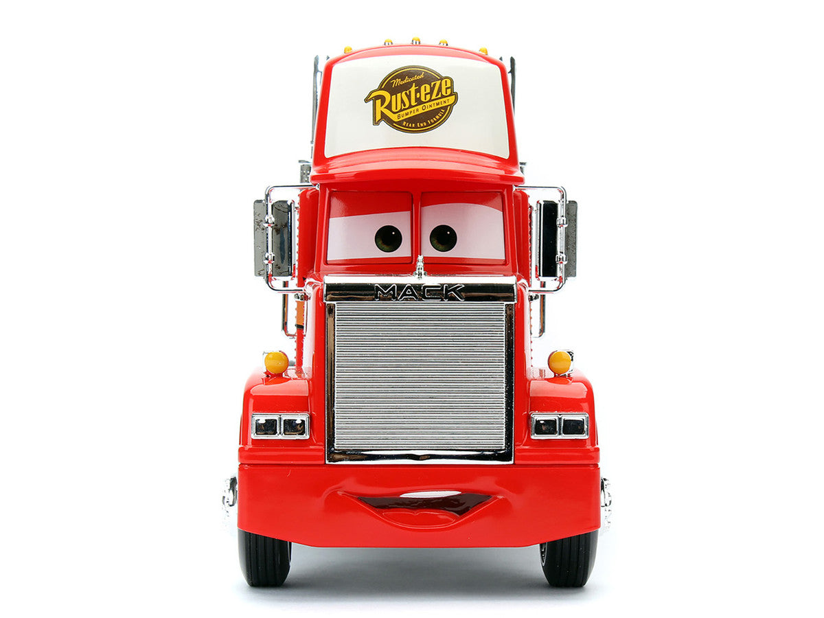 Mack Truck #95 Red "Cars" (2006) Movie "Hollywood Rides" Series Diecast Model Car by Jada-2