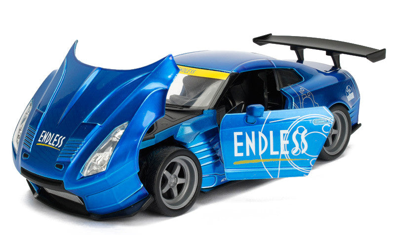 2009 Nissan GT-R (R35) Ben Sopra Blue JDM Tuners 1/24 Diecast Model Car  by Jada Jada