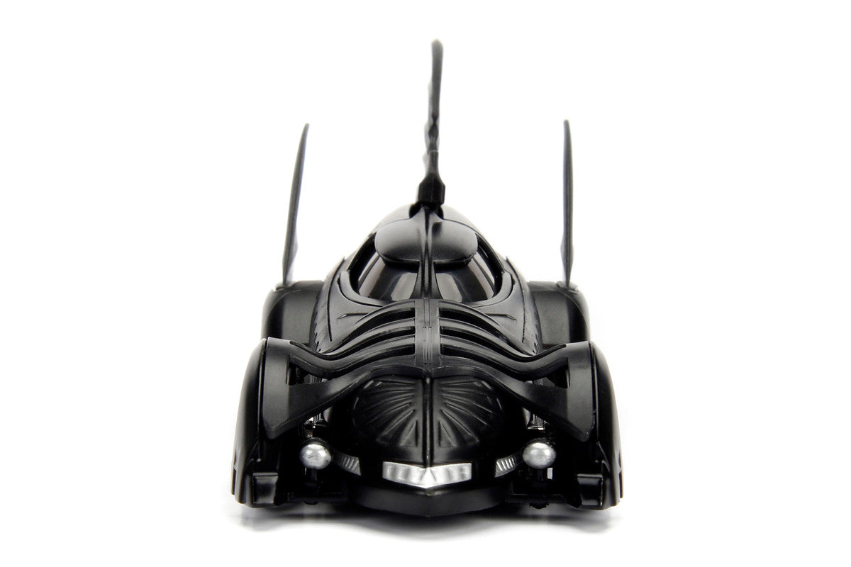 Batmobile Black "Batman Forever" (1995) Movie "Hollywood Rides" Series 1/32 Diecast Model Car by Jada Jada