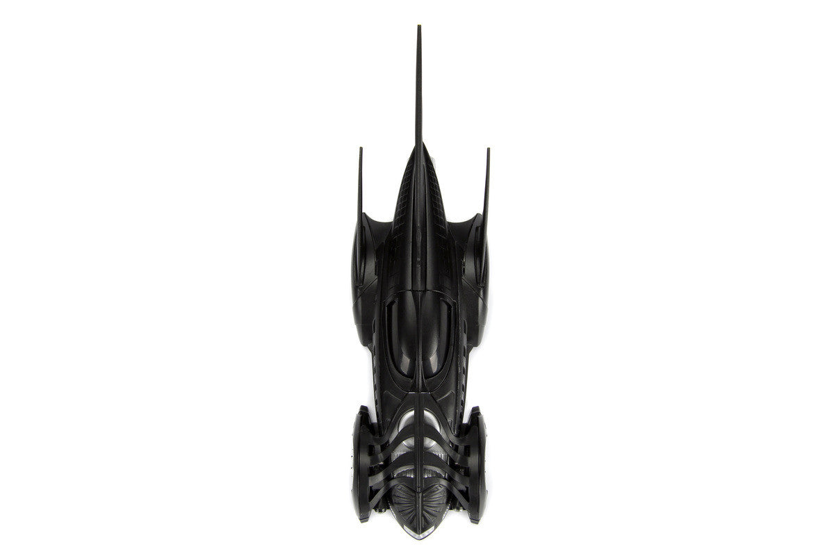 Batmobile Black "Batman Forever" (1995) Movie "Hollywood Rides" Series 1/32 Diecast Model Car by Jada Jada