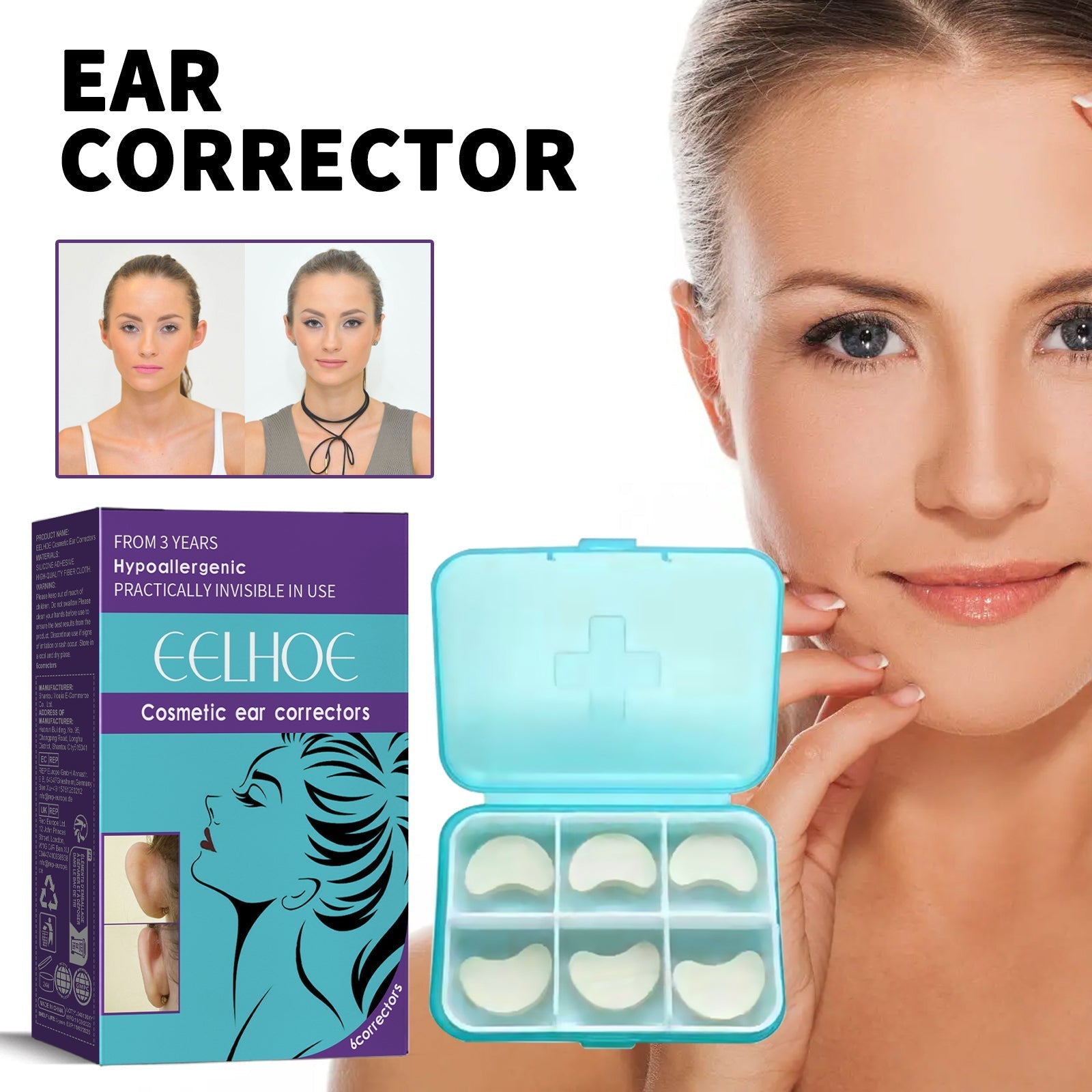 EELHOE Ear Care Patch Tri Light Beauty