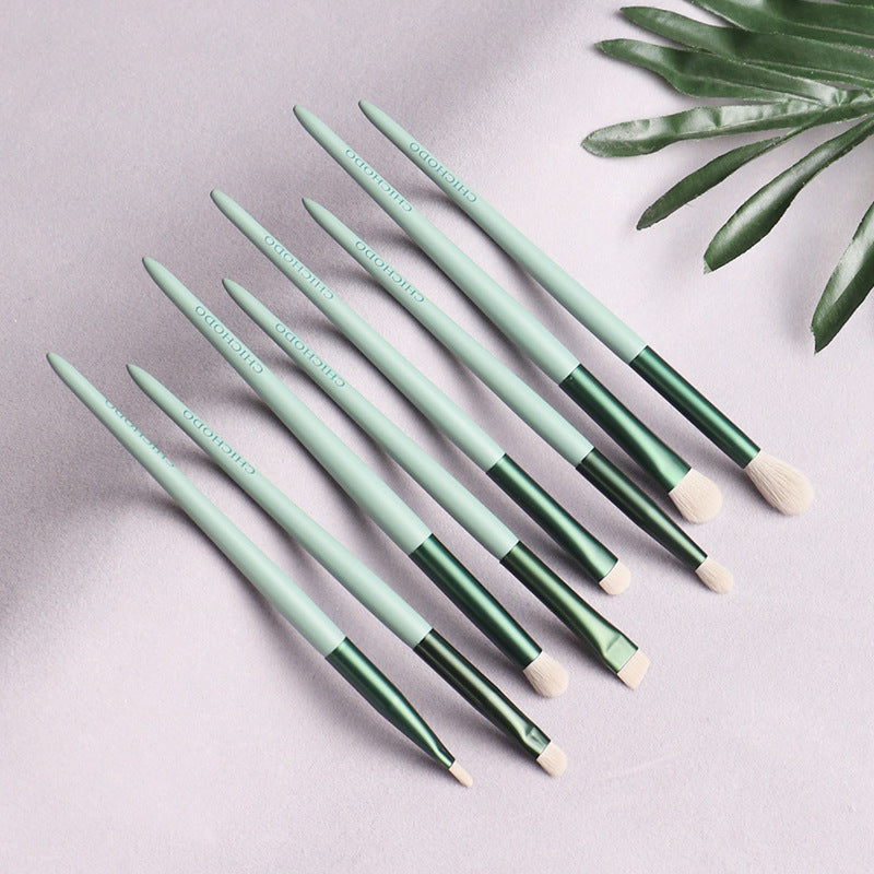 Beauty Tools Green 13pcs Makeup Brush Set Foundation Brush Eye Brush LadyShow.Store
