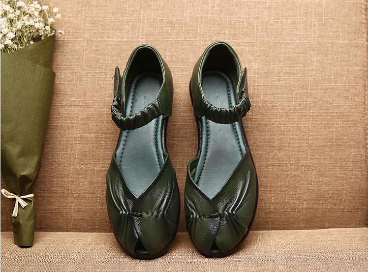 Breathable Ethnic Style Peep-Toe Women's Sandals Best YouTube Store