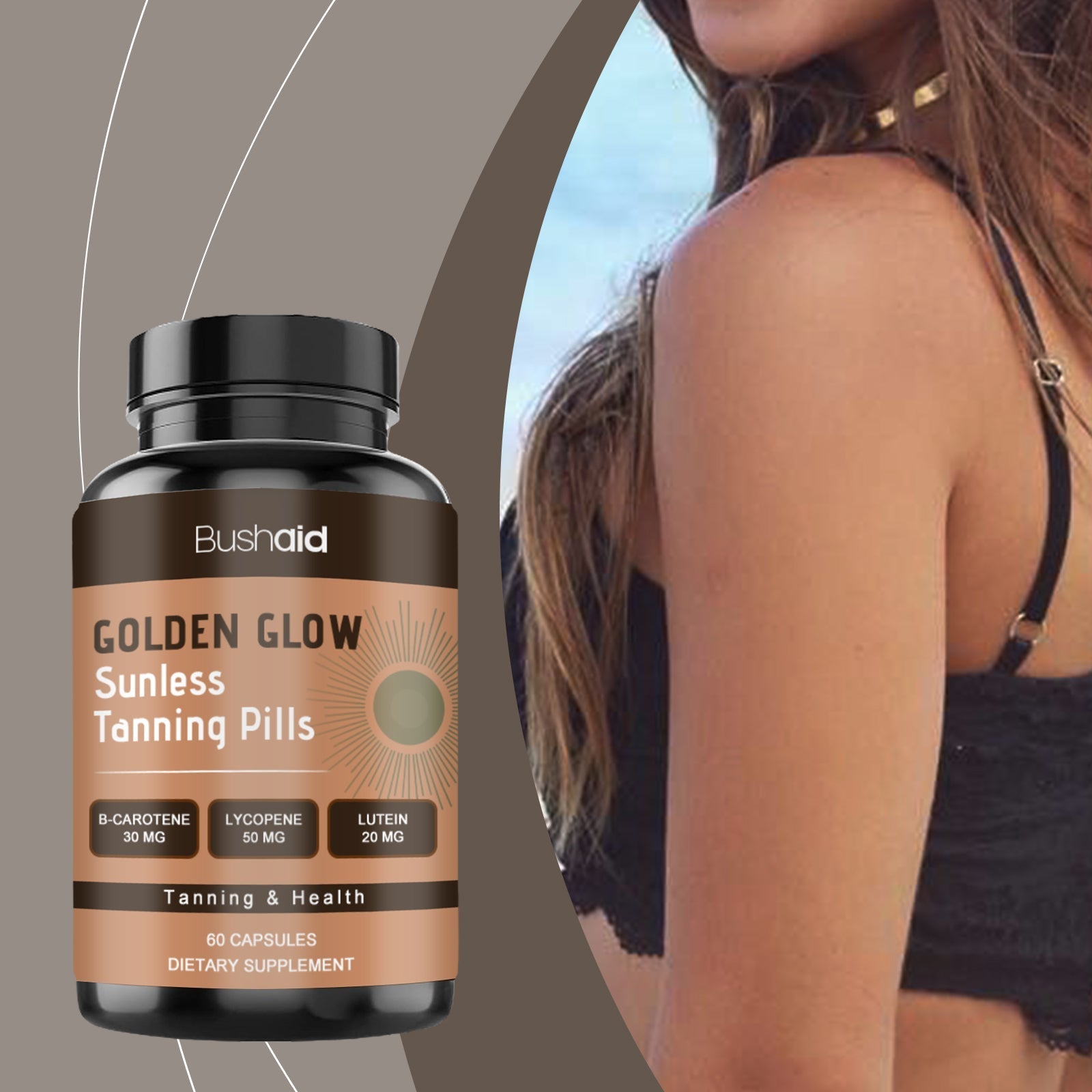 Tanning Capsules Oral Tri Light Beauty
