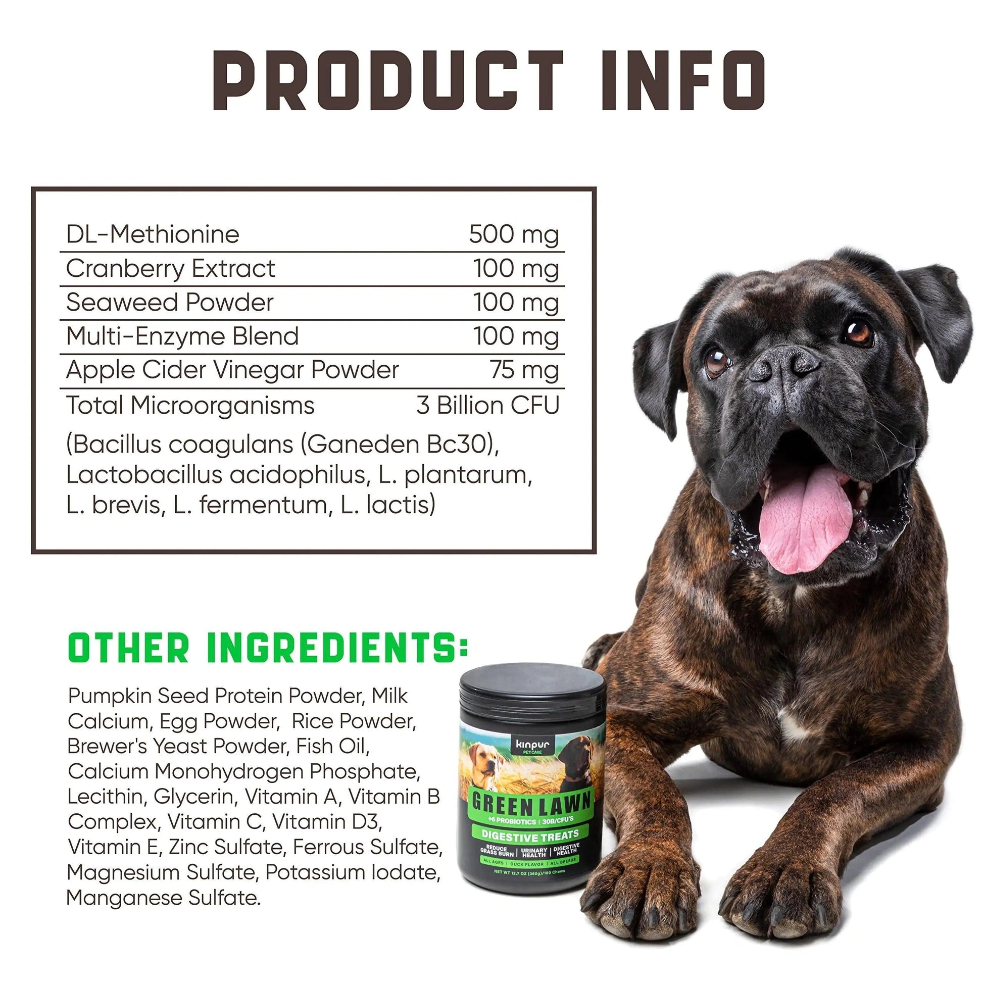Green Lawn Chews for Dogs   Cranberry ACV Digestive Enzymes   Natural Dog Urine Best YouTube Store